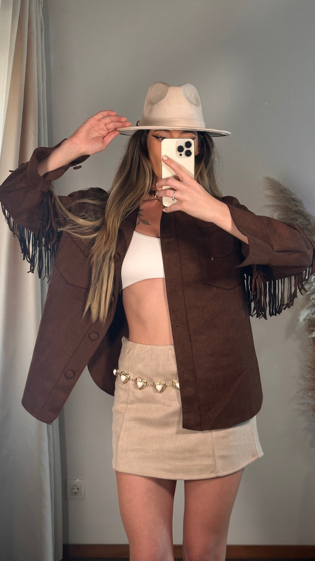 Sienna Fringe Jacket 🤎