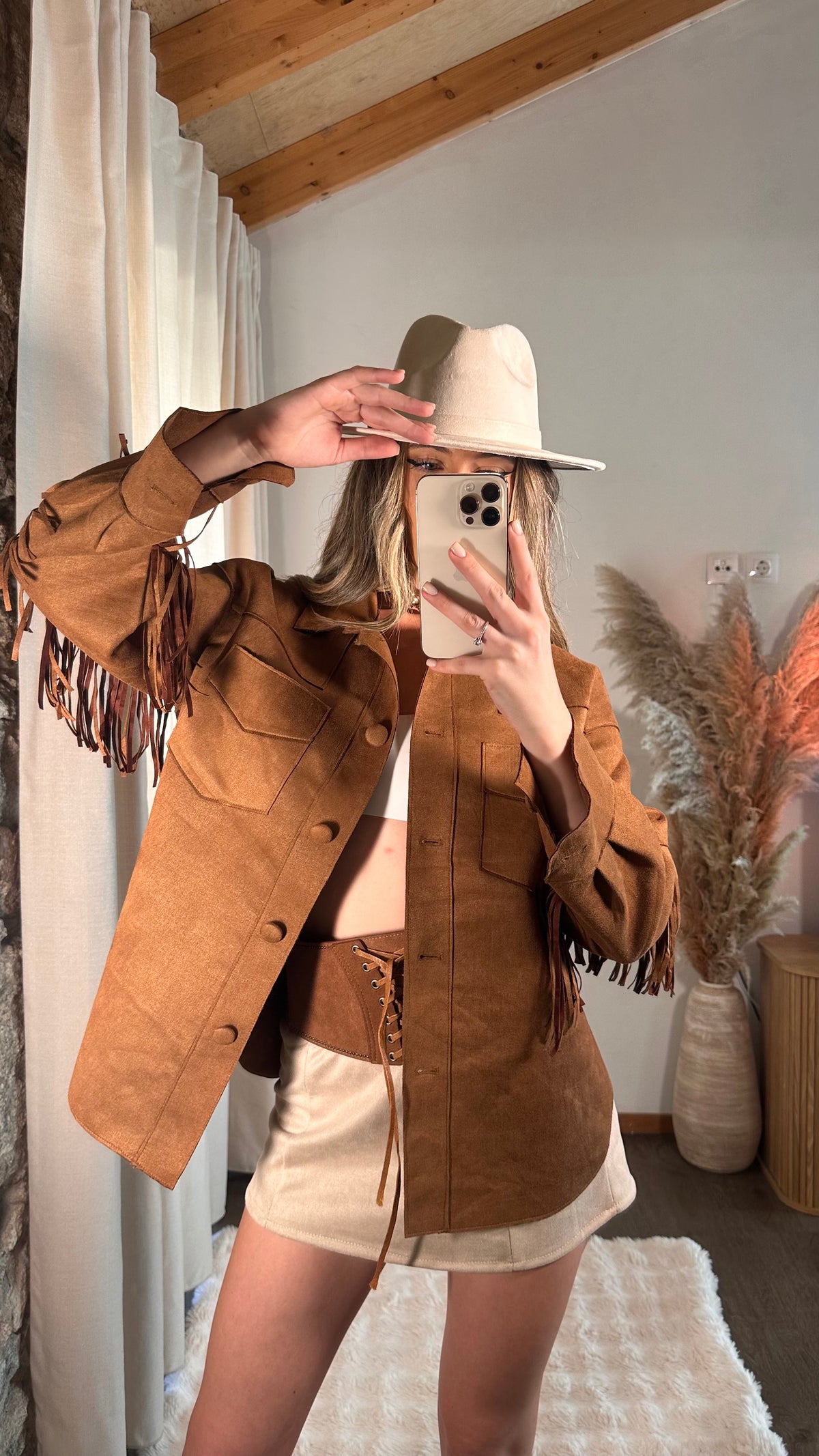 Sienna Fringe Jacket 🤎