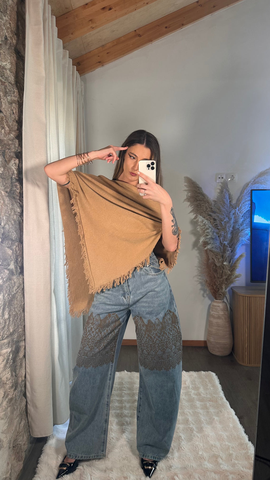 Calça Balloon Fit