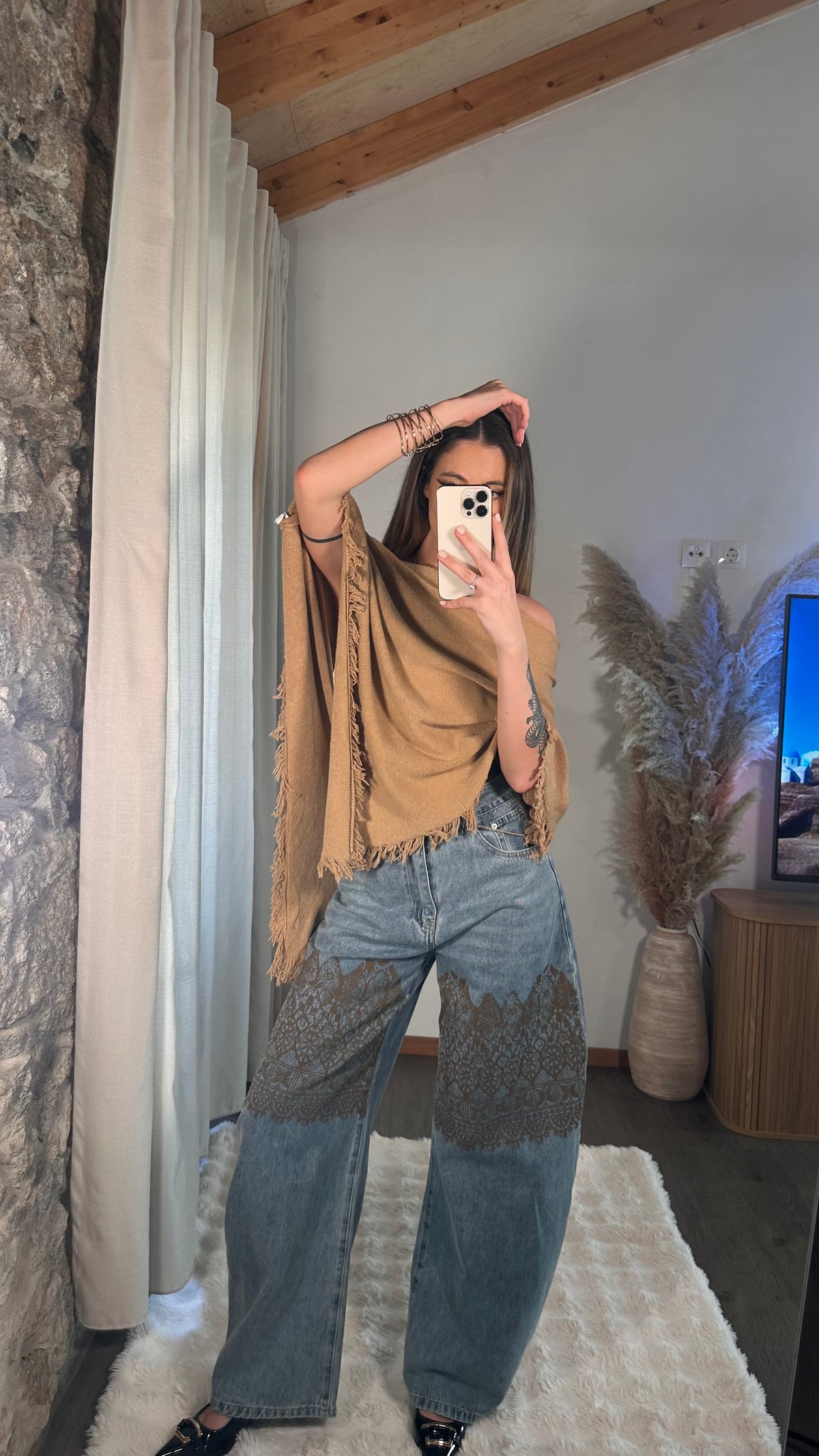 Calça Balloon Fit