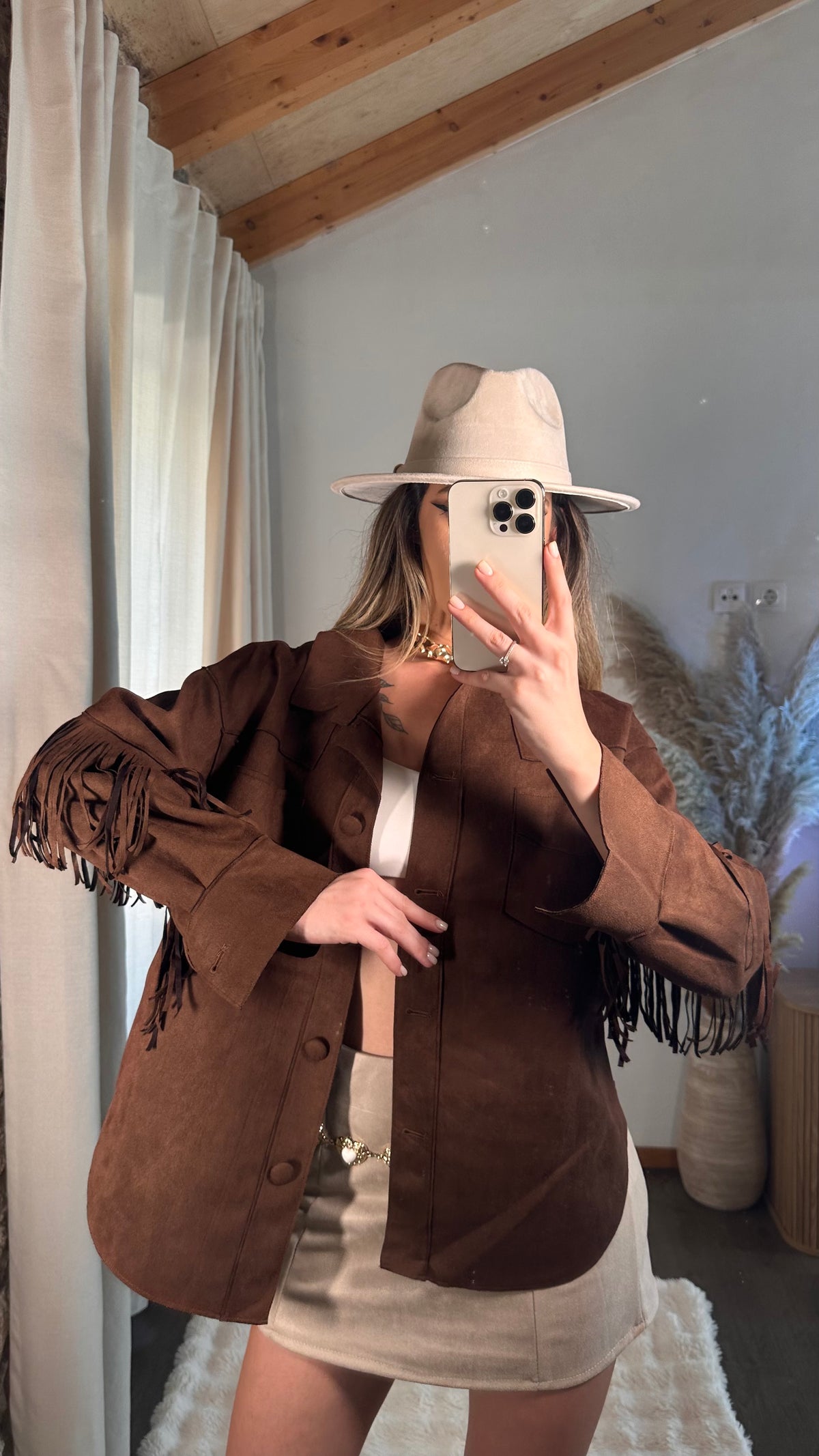 Sienna Fringe Jacket 🤎