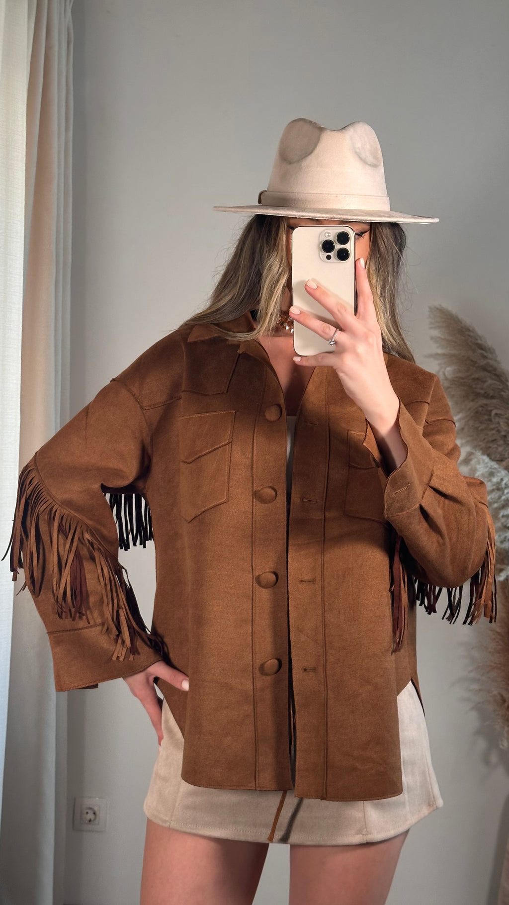 Sienna Fringe Jacket 🤎
