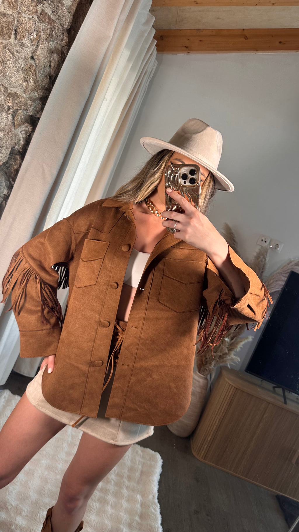 Sienna Fringe Jacket 🤎