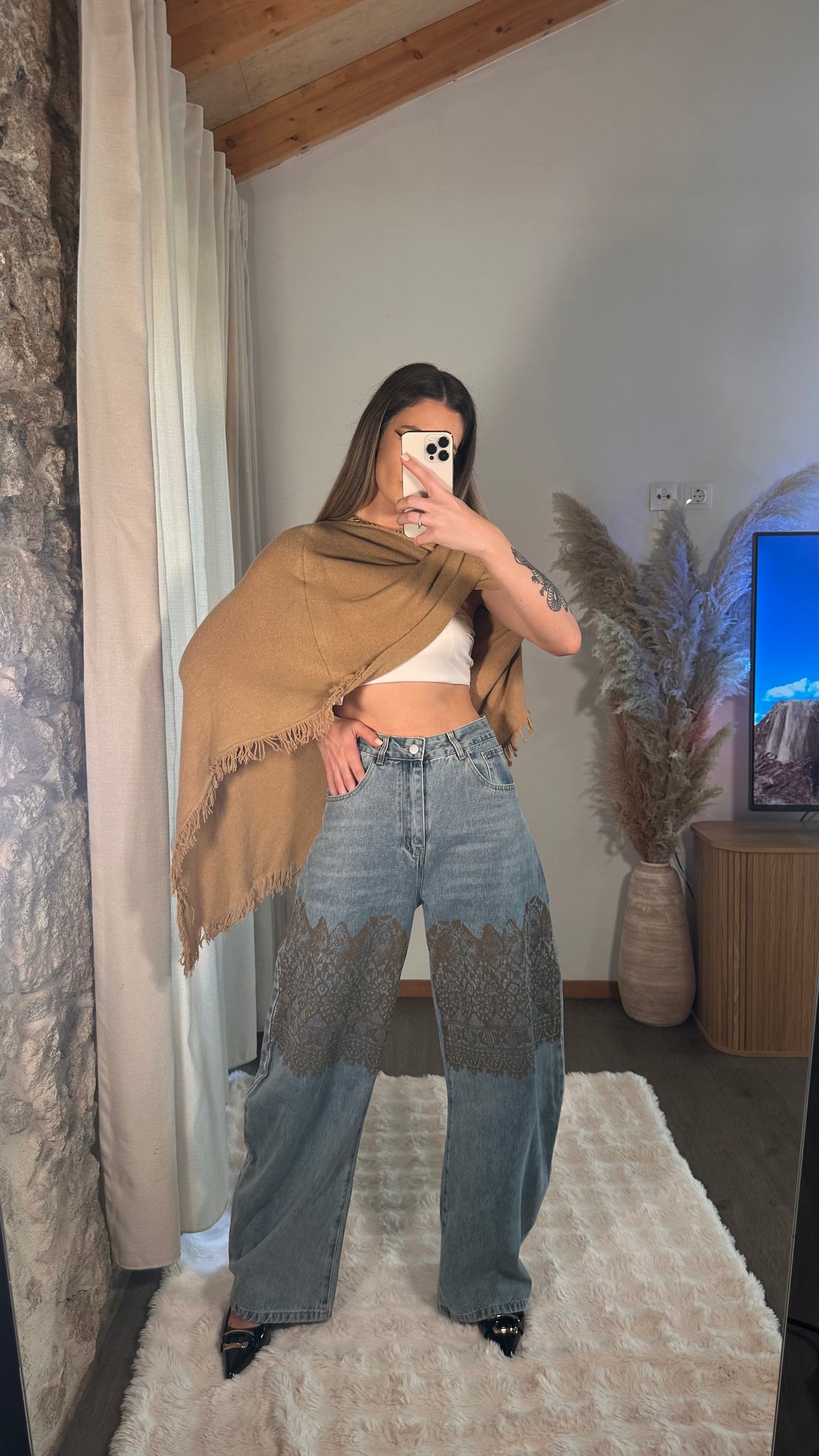 Calça Balloon Fit