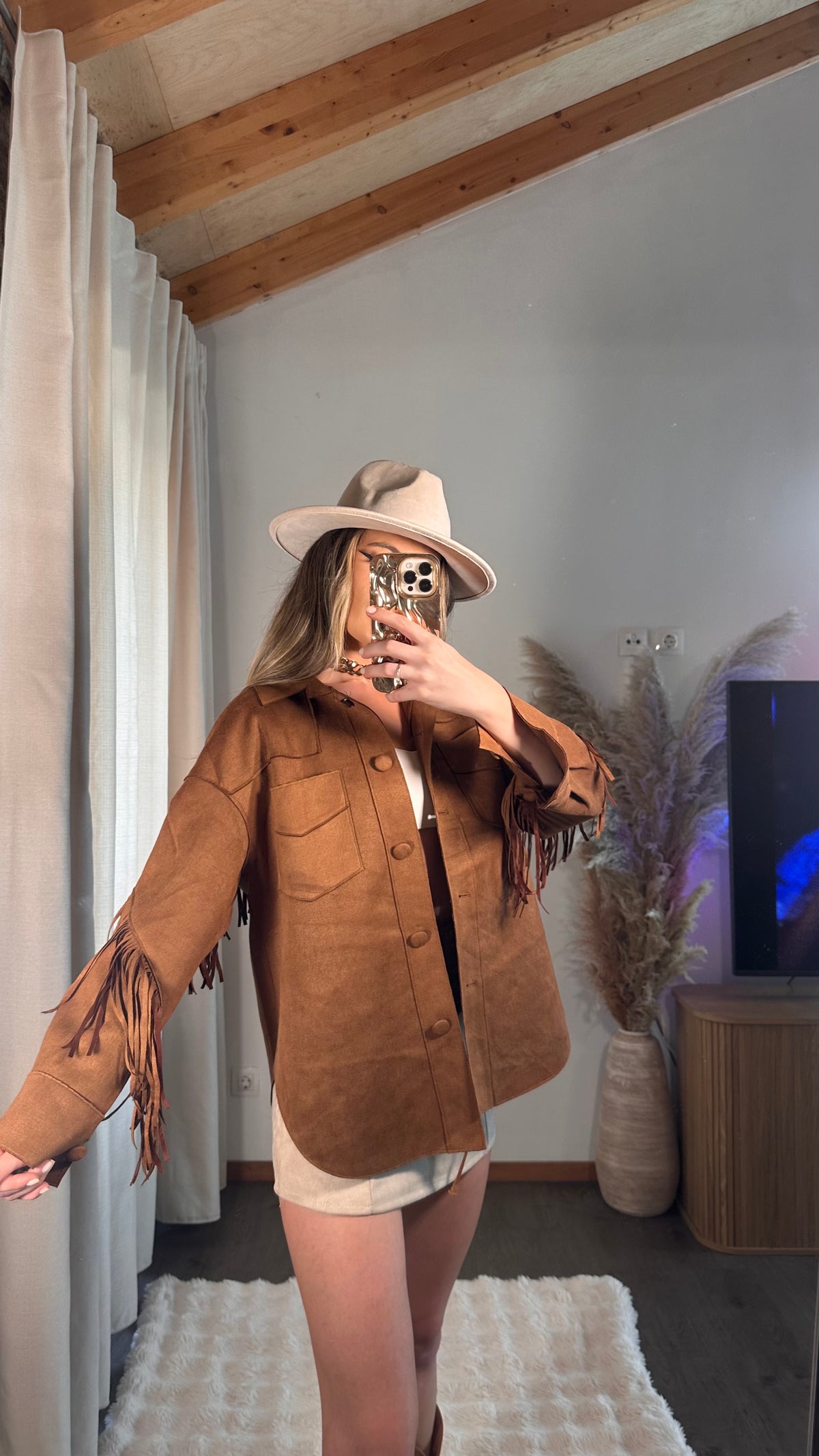 Sienna Fringe Jacket 🤎