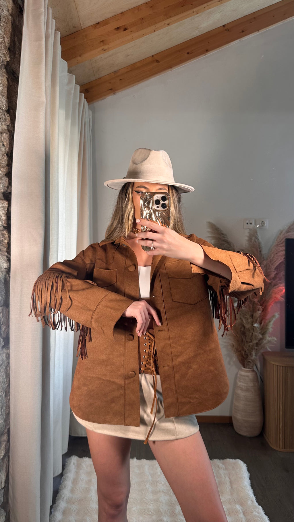 Sienna Fringe Jacket 🤎