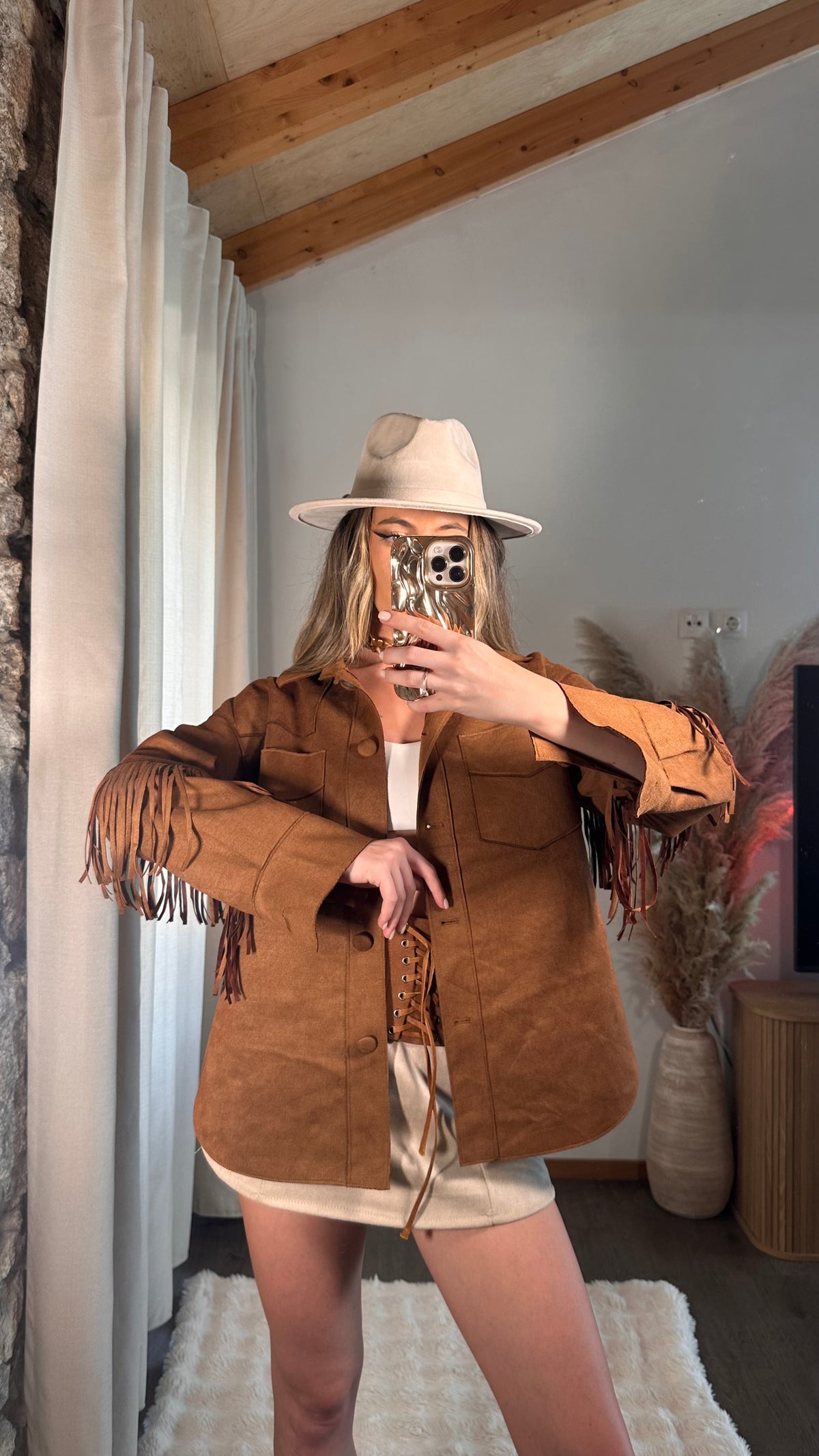 Sienna Fringe Jacket 🤎