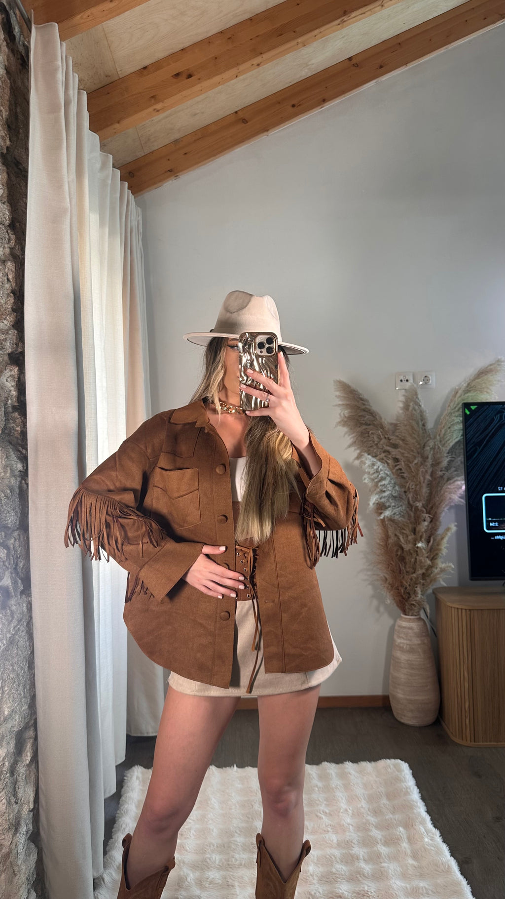 Sienna Fringe Jacket 🤎