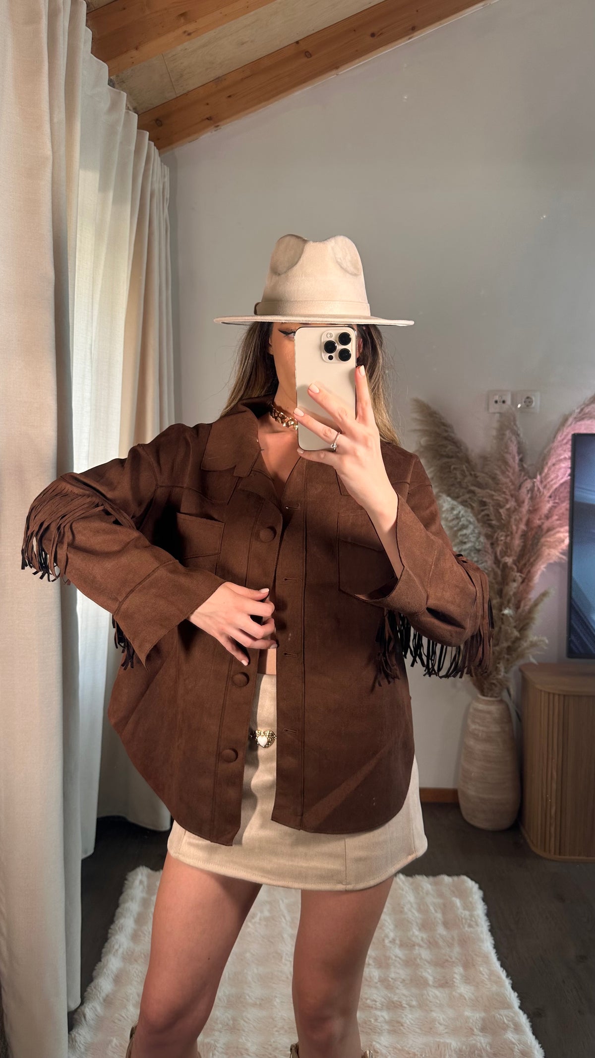 Sienna Fringe Jacket 🤎