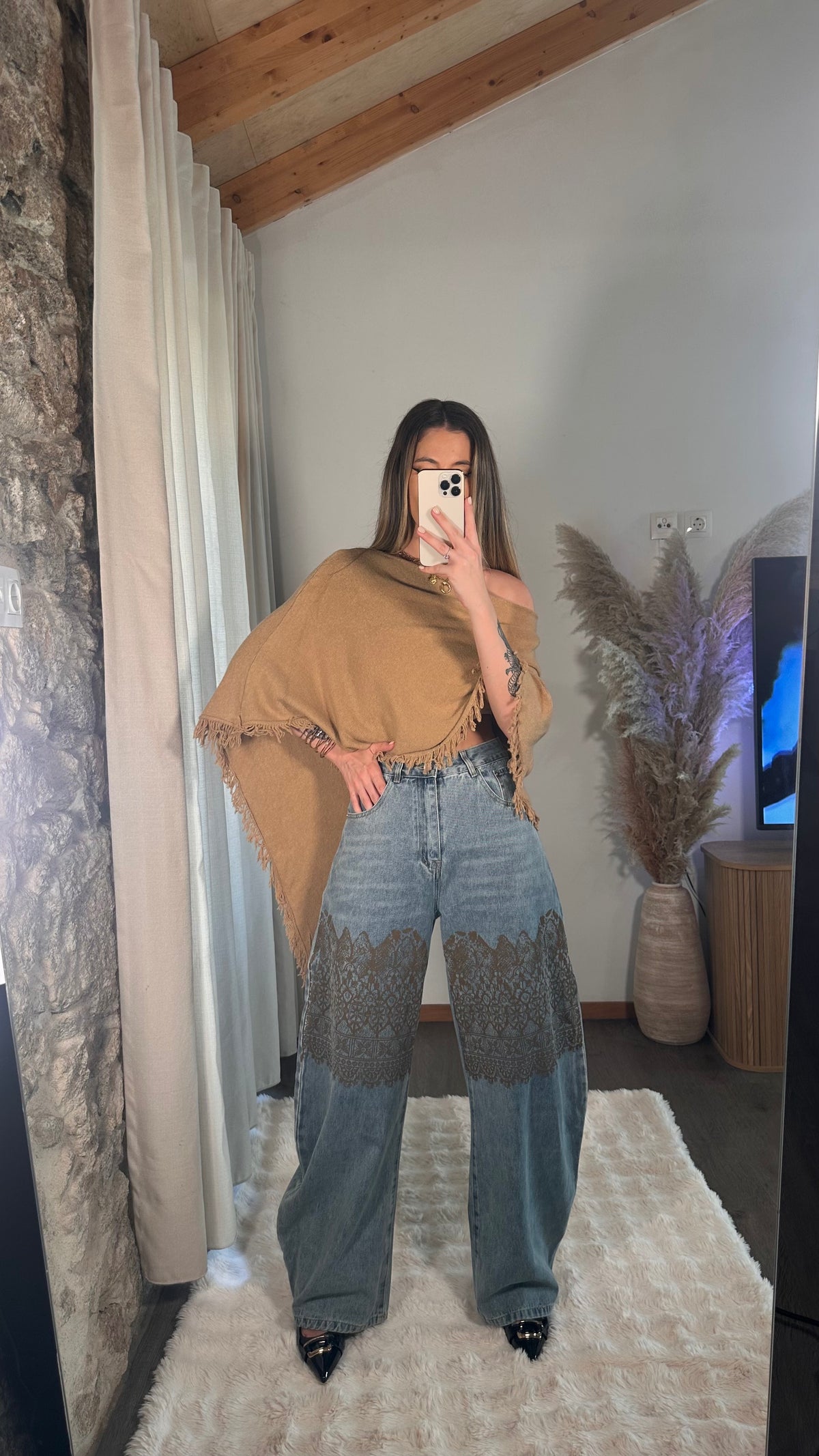 Calça Balloon Fit